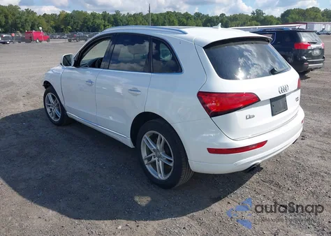 2017 Audi Q5 2.0T Premium z USA, uszkodzony, nr VIN WA1L2AFP8HA096560